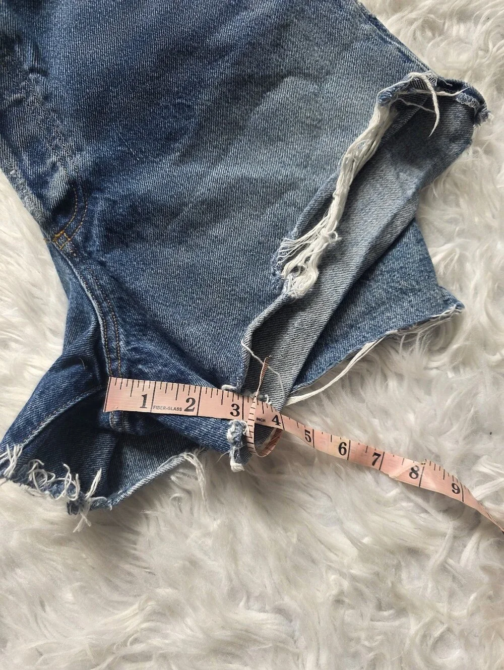 Agolde Parker Long Shorts Size 28